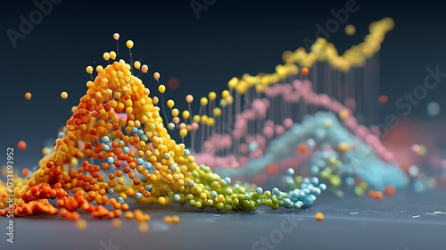 Wallpaper Mural Regression Analysis Business Forecasting Data Scientists Building Models Scatter Plots Trend Lines Predicting Future Sales Modern Data Lab Torontodigital.ca