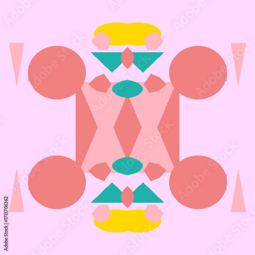 EPS allover design for dizital textile graphic designers with high quality