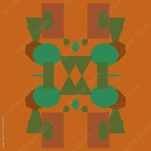 EPS allover design for dizital textile graphic designers with high quality