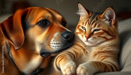 Wallpaper Mural Cold Nose Wake Up Dog nudging you with its cold nose while the c Torontodigital.ca