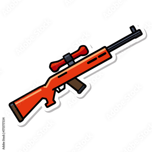 vector illustration of a violin