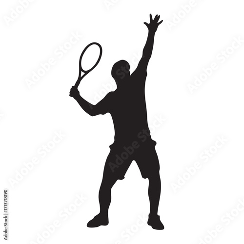Sports Player Silhouette Vector | Athletic Silhouettes for Graphic Design