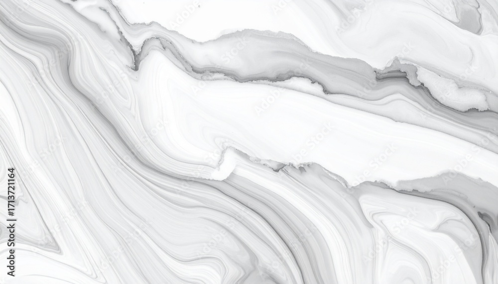Obraz premium White and gold marble pattern, natural lines of timeless elegance.