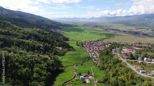 view from the mountain