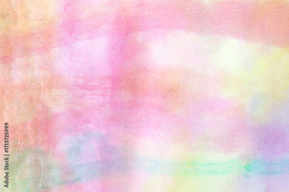 Fototapeta premium Soft Watercolor Paint Texture on Paper