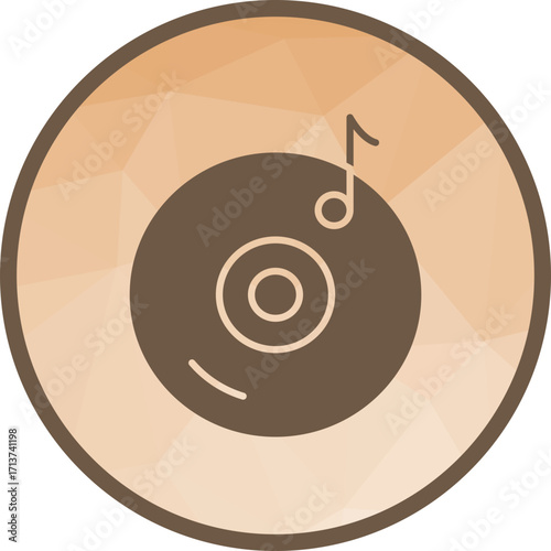CD icon vector image. Suitable for mobile apps, web apps and print media.