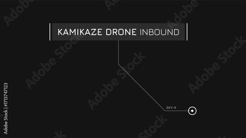 Hud Callout Lines Frame For Stream Graphics Package