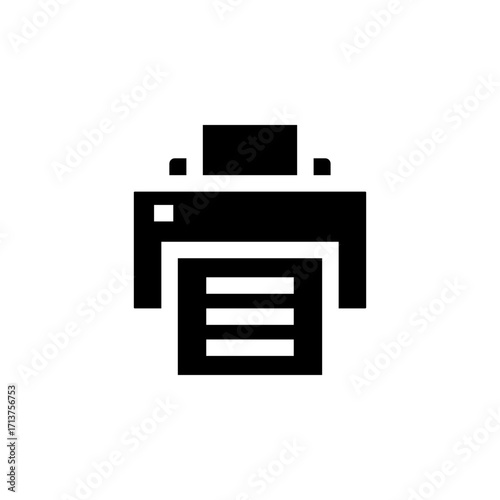 Print Icon for Document and Output