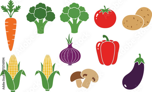 Vibrant assortment of fresh vegetables, a healthy collection for culinary inspiration.