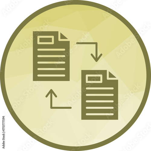 File Sharing icon vector image. Suitable for mobile apps, web apps and print media.