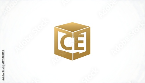 Gold box monogram