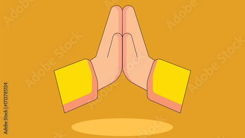 Illustration of hands shaking and giving a high five, symbolizing teamwork, agreement, celebration, and mutual support in a friendly and positive gesture.