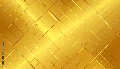 Gold grid pattern background