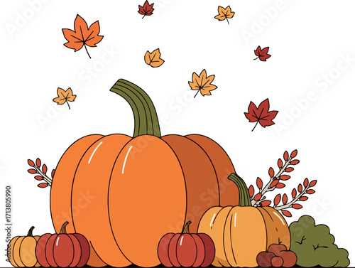Autumn Harvest Still Life