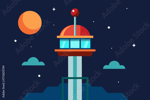 lantern in the night
