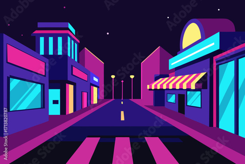 night city street