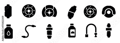 Auto Brake Icons