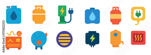 Motorhome Utility Icons