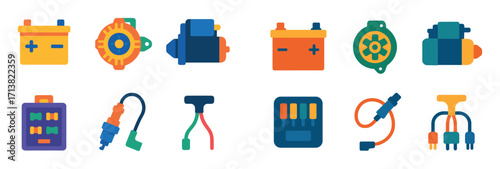 Autoservice Icon Grid