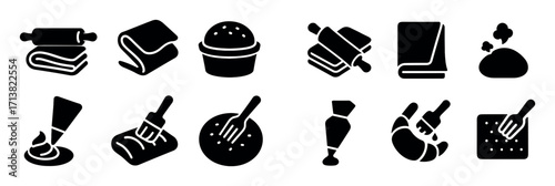Pastry Technique Icons