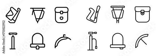 Bicycle Gear Icons