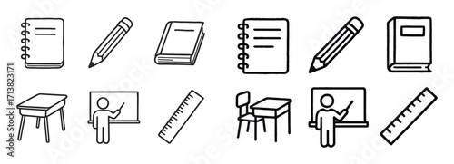 School Activity Icons