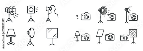 Lighting Icons Grid