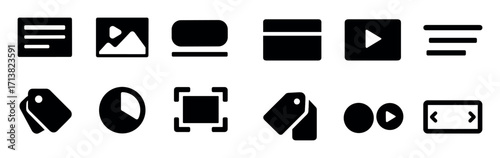 Black Icon Grid