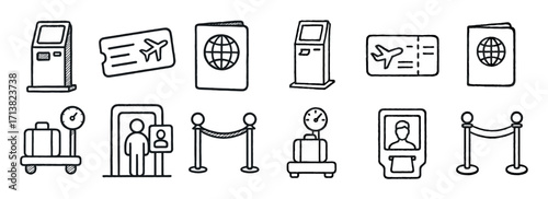 Air Travel Icons