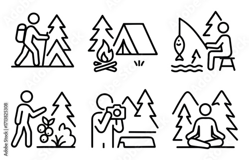 Forest Activity Icons