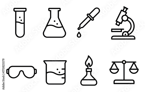 Scientific Icon Set
