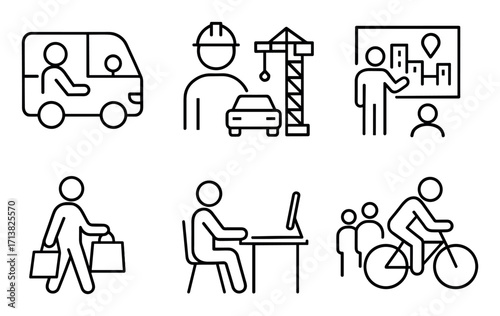 Urban Activities Icons