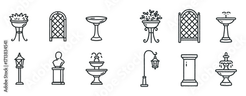 Garden Furniture Icons
