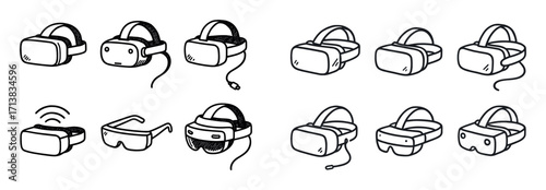 VR Headset Icon Grid