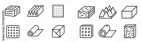 Acoustic Material Icons