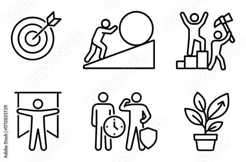 Determination Icons Grid