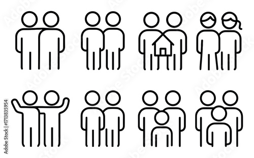 Friendship Icon Grid