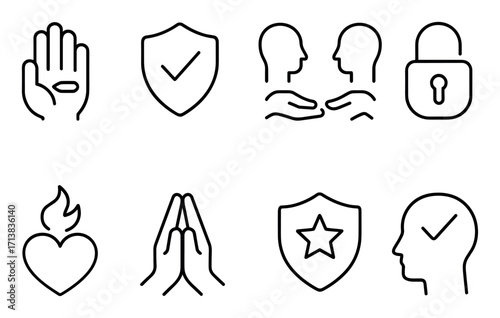 Trust Icon Grid