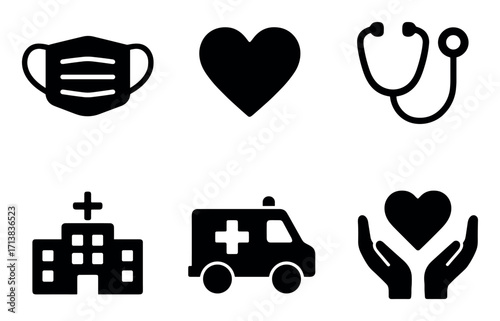 Healthcare Icon Grid