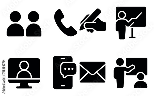 Communication Icons Set