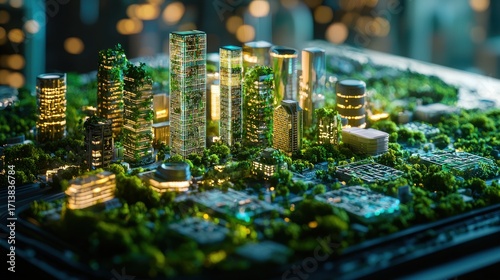 Sustainable city model