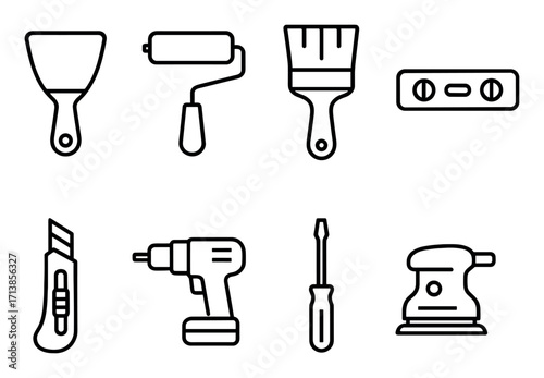 Minimalist Tool Icons