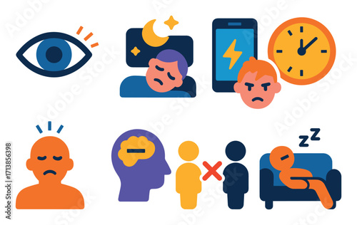 Excessive Gadget Use Icons