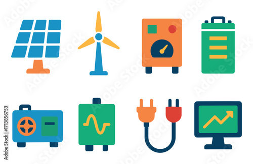 Mini Power Station Icons