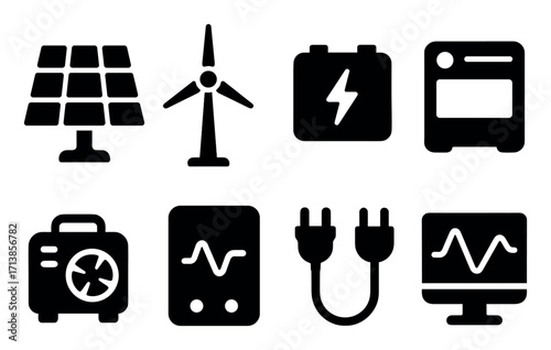Mini Power Station Icons