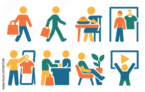 Shopping Mall Icons