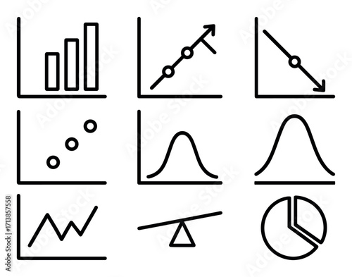 Minimalist Graph Icons