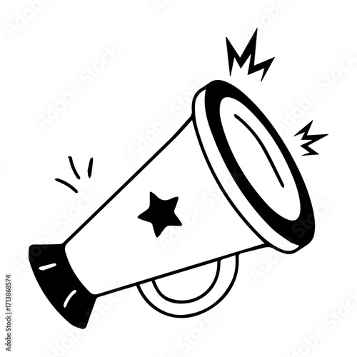 Megaphone Announcement