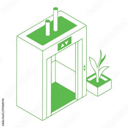 Green Elevator Concept