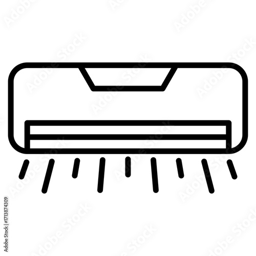 Air Conditioning line icon